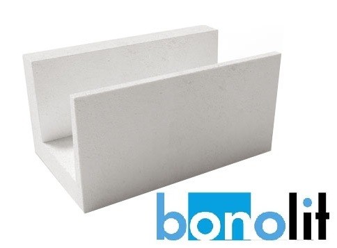 U-образный блок Bonolit г. Малоярославец D500 500*250*500