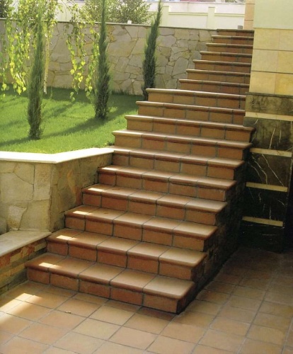 Клинкерная ступень фронтальная Natural Gresan 250x330x50/20 мм